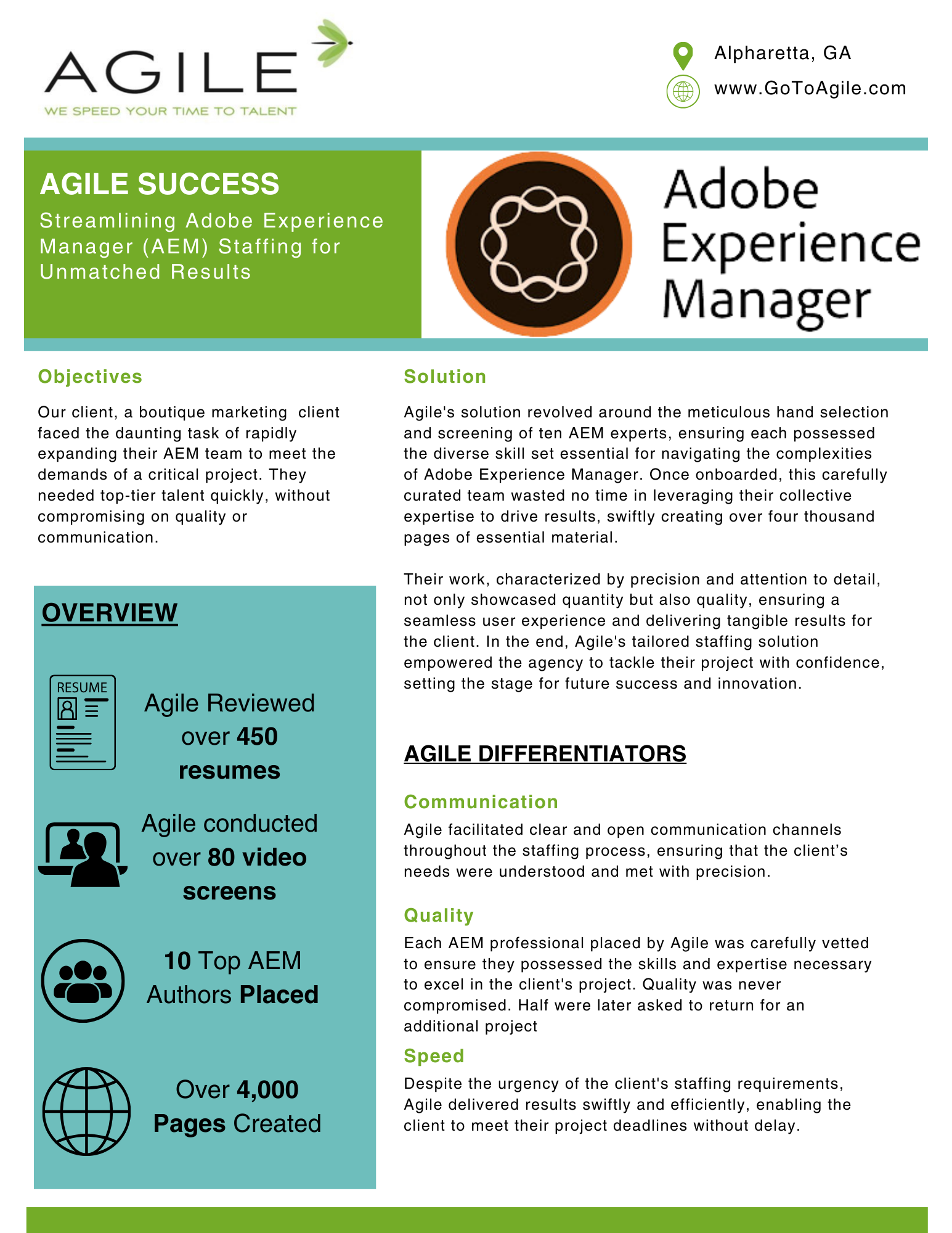 Agile Success AEM